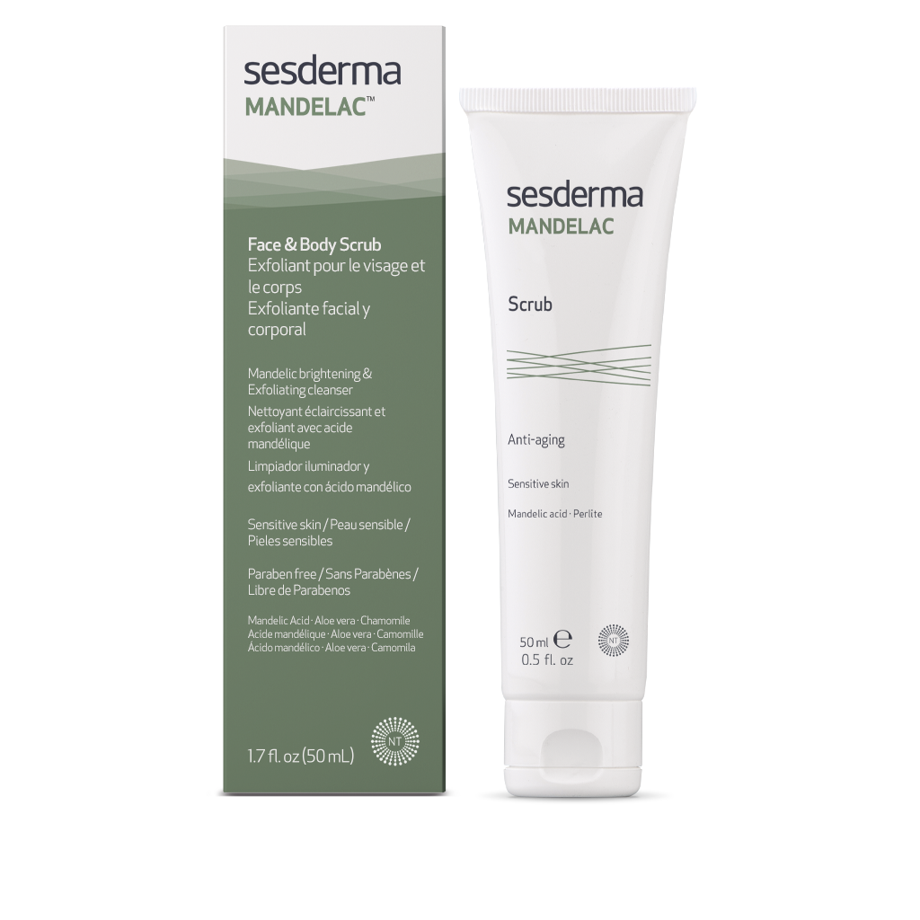 MANDELAC SCRUB Face & Body Scrub 1.7 fl.oz