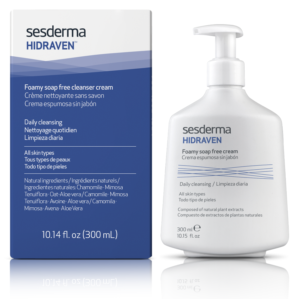 HIDRAVEN Foamy Soap-free Cleanser 10.15 fl.oz